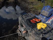 Winch Accessories Kit ATV/UTV Includes Straps Gloves Shackle 8k Snatch Block Mile Marker