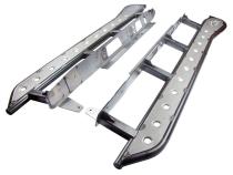 Tacoma APEX Rock Sliders Bare with Fill Plates 05-Present Toyota Tacoma Access Cab Long Bed/Double Cab Short Bed All Pro Off Road
