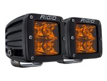 D-Series Spot with Amber PRO Lens Pair Rigid Industries