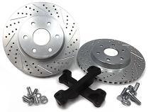 Brake Rotor 14 Inch Front 00-06 1/2 Ton GM Truck EradiSpeed1 Rotor Upgrade BAER Brakes