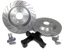 Brake Rotor 15 Inch Front EradiSpeed1 Rotor Upgrade 15-15 1/2 Ton GM Truck BAER Brakes