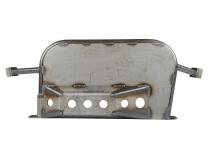 Tacoma T-Case and Exhaust Skid Plate 05-Present Toyota Tacoma Bare All Pro Off Road