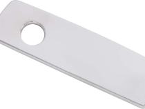 Jeep JK Glove Box Door Handle Cover 07-18 Wrangler JK Polished Silver Kentrol