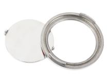 Jeep JK Air Vent Assembly 8 Pieces 07-10 Wrangler JK Polished Silver Kentrol