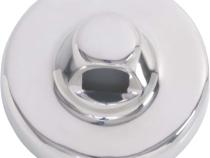 Jeep JK Antenna Cover 07-18 Wrangler JK Polished Silver Kentrol