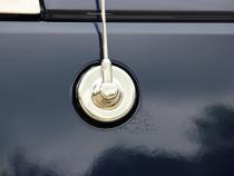 Jeep JK Antenna Cover 07-18 Wrangler JK Polished Silver Kentrol