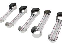 Jeep JK Exterior Door Handle Covers 10 Pieces 07-18 Wrangler JK Polished Silver Kentrol