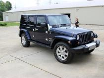 Jeep JK Fog Light Cover Pair 07-18 Wrangler JK Polished Silver Kentrol