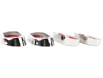 Jeep JK Interior Door Handle Bezels 4 Pieces 07-10 Wrangler JK Polished Silver Kentrol