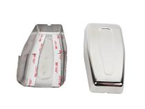 Jeep JK Liftgate Hinge Overlays Pair 07-18 Wrangler JK Polished Silver Kentrol