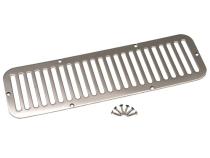 Jeep CJ5 Hood Vent 55-77 CJ5 Polished Silver Kentrol