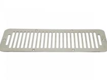 Jeep CJ Hood Vent 78-86 CJ Polished Silver Kentrol
