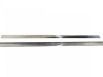 Jeep CJ7 Rocker Guards Pair 76-86 CJ7 Polished Silver Kentrol