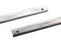 Jeep CJ5 Entry Guards Pair 55-83 CJ5 Polished Silver Kentrol