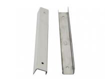 Jeep CJ5 Entry Guards Pair 55-83 CJ5 Polished Silver Kentrol