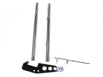 Jeep CJ Grill Guard 55-86 CJ Polished Silver Kentrol