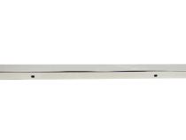 Jeep CJ 54 Inch Front Bumper Without holes (No License Plate Holes) 45-86 CJ Polished Silver Kentrol