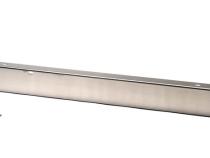 Jeep YJ 54 Inch Front Bumper Without Holes (No License Plate Holes) 87-95 Wrangler TJ Polished Silver Kentrol