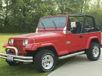 Jeep YJ Windshield Tie Down Kit 87-95 Wrangler TJ Polished Silver Kentrol