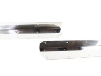 Jeep YJ Step Cover Inlay Pair 87-95 Wrangler TJ Polished Silver Kentrol