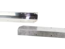 Jeep YJ Step Cover Inlay Pair 87-95 Wrangler TJ Polished Silver Kentrol