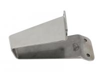 Jeep CJ/YJ Tailgate Tire Stop 76-95 CJ and Wrangler YJ Polished Silver Kentrol
