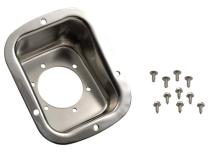 Jeep CJ/YJ Gas Filler Neck 78-95 CJ and Wrangler YJ Polished Silver Kentrol