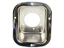 Jeep CJ/YJ Gas Filler Neck 78-95 CJ and Wrangler YJ Polished Silver Kentrol