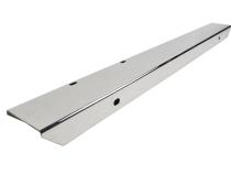 Jeep CJ 42 Inch Front Bumper Without Holes 45-86 CJ Polished Silver Kentrol
