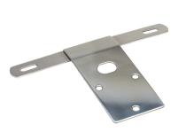 Jeep CJ License Plate Bracket 76-86 CJ Polished Silver Kentrol