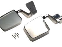 Jeep YJ/TJ Mirror Kit Pair 88-06 Wrangler YJ/TJ Polished Silver Kentrol