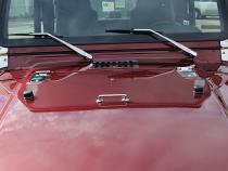 Jeep YJ/TJ Mirror Kit Pair 88-06 Wrangler YJ/TJ Polished Silver Kentrol