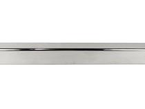 Jeep TJ 50 Inch Rear Bumper 97-06 Wrangler TJ Polished Silver Kentrol