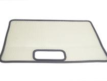 Jeep TJ Bug Shield 97 Wrangler TJ Polished Silver Kentrol