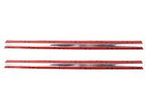 Jeep TJ Entry Guards Pair 97-06 Wrangler TJ Polished Silver Kentrol