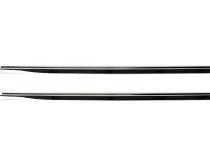 Jeep TJ Entry Guards Pair 97-06 Wrangler TJ Polished Silver Kentrol