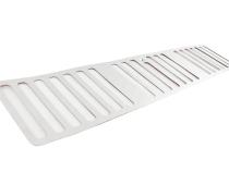Jeep TJ Hood Vent 97 Wrangler TJ Polished Silver Kentrol