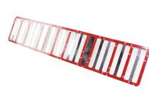 Jeep TJ Hood Vent 97 Wrangler TJ Polished Silver Kentrol