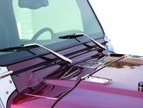 Jeep TJ Hood Vent 98-06 Wrangler TJ Polished Silver Kentrol