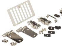 Jeep TJ Hood Kit  98-06 Wrangler TJ Polished Silver Kentrol