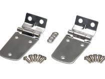 Jeep TJ Hood Kit Without Hood Catch 98-06 Wrangler TJ Polished Silver Kentrol