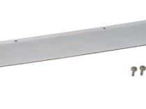 Jeep CJ/YJ Hood Vent Air Scoop 78-95 CJ and Wrangler YJ Polished Silver Kentrol
