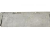 Jeep CJ/YJ Hood Vent Air Scoop 78-95 CJ and Wrangler YJ Polished Silver Kentrol