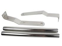 Jeep CJ/YJ Grill Guard 87-06 Wrangler TJ/YJ Polished Silver Kentrol