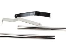 Jeep CJ/YJ Grill Guard 87-06 Wrangler TJ/YJ Polished Silver Kentrol