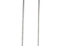 Jeep YJ Strut Rod Kit  87-95 Wrangler TJ Polished Silver Kentrol