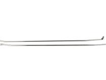 Jeep TJ Strut Rod Kit  97-06 Wrangler TJ Polished Silver Kentrol
