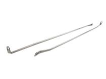 Jeep TJ Strut Rod Kit  97-06 Wrangler TJ Polished Silver Kentrol