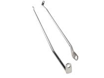 Jeep TJ Strut Rod Kit  97-06 Wrangler TJ Polished Silver Kentrol