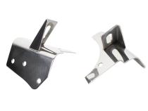 Jeep TJ Light Bracket Pair 97-06 Wrangler TJ Polished Silver Kentrol